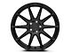 Niche Essen Matte Black Wheel; Rear Only; 20x10.5 (10-15 Camaro)