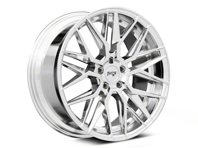 Niche Gamma Chrome Wheel; 20x9 (10-15 Camaro)