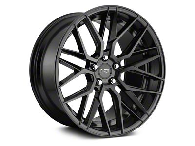 Niche Gamma Matte Black Wheel; 18x8 (10-15 Camaro, Excluding Z/28 & ZL1)