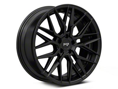 Niche Gamma Matte Black Wheel; 20x9; 35mm Offset (10-15 Camaro)
