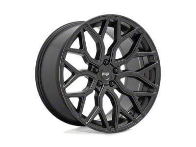 Niche Mazzanti Matte Black Wheel; 19x9.5; 35mm Offset (10-15 Camaro, Excluding ZL1)