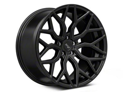 Niche Mazzanti Matte Black Wheel; Rear Only; 20x10.5 (10-15 Camaro)