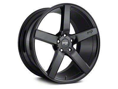 Niche Milan Gloss Black Wheel; 20x8.5 (10-15 Camaro)