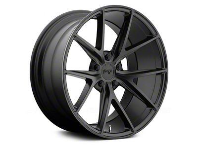 Niche Misano Matte Black Wheel; 18x9.5; 40mm Offset (10-15 Camaro, Excluding Z/28 & ZL1)