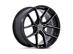 Niche Prodigy 5 Gloss Black with Dark Tinted Clear Wheel; 18x9.5; 40mm Offset (10-15 Camaro, Excluding ZL1)