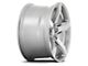 Niche Teramo Anthracite Brushed Face Tint Clear Wheel; 20x9 (10-15 Camaro)