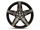 Niche Teramo Matte Black with Double Dark Tint Wheel; 20x9.5 (10-15 Camaro)