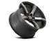 Niche Teramo Matte Black Machined Double Dark Tint Wheel; 20x9 (10-15 Camaro)