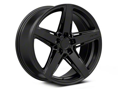 Niche Teramo Matte Black Wheel; 18x8; 40mm Offset (10-15 Camaro, Excluding Z/28 & ZL1)