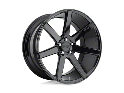 Niche Verona Gloss Black Wheel; 19x9.5; 35mm Offset (10-15 Camaro, Excluding ZL1)