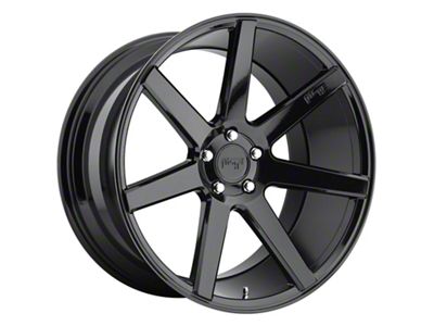 Niche Verona Gloss Black Wheel; Rear Only; 20x10 (10-15 Camaro)