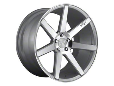 Niche Verona Gloss Silver Machined Wheel; 20x9; 35mm Offset (10-15 Camaro)
