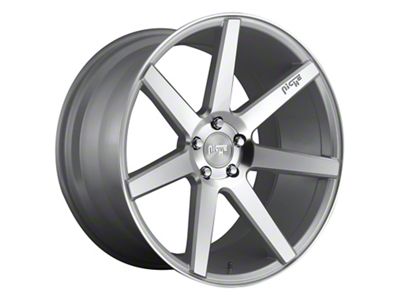 Niche Verona Gloss Silver Machined Wheel; 20x9 (10-15 Camaro)