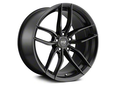 Niche Vosso Matte Black Wheel; 18x8 (10-15 Camaro, Excluding Z/28 & ZL1)