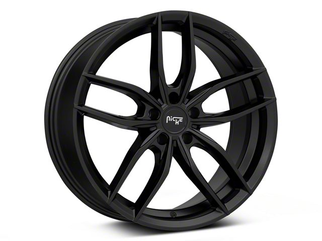 Niche Vosso Matte Black Wheel; 20x9 (10-15 Camaro)