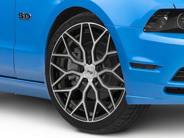 Niche Mazzanti Gloss Black Wheel; 20x9 (10-14 Mustang)