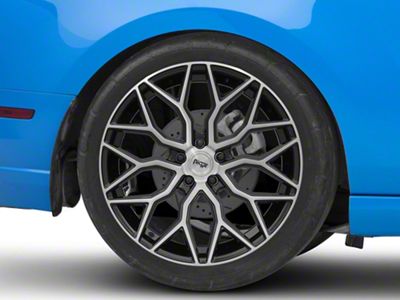 Niche Mazzanti Gloss Black Wheel; Rear Only; 20x10.5; 40mm Offset (10-14 Mustang)