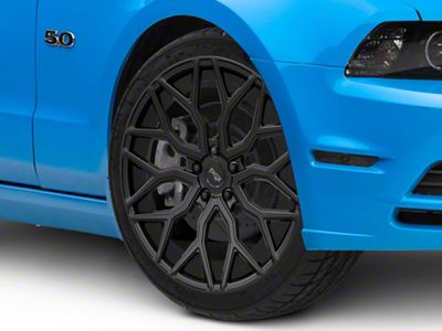 Niche Mazzanti Matte Black Wheel; 20x9; 35mm Offset (10-14 Mustang)