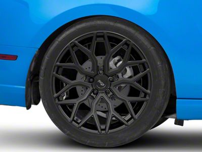 Niche Mazzanti Matte Black Wheel; Rear Only; 20x10.5 (10-14 Mustang)