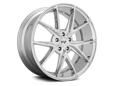 Niche Misano Chrome Wheel; 20x9; 35mm Offset (10-14 Mustang)