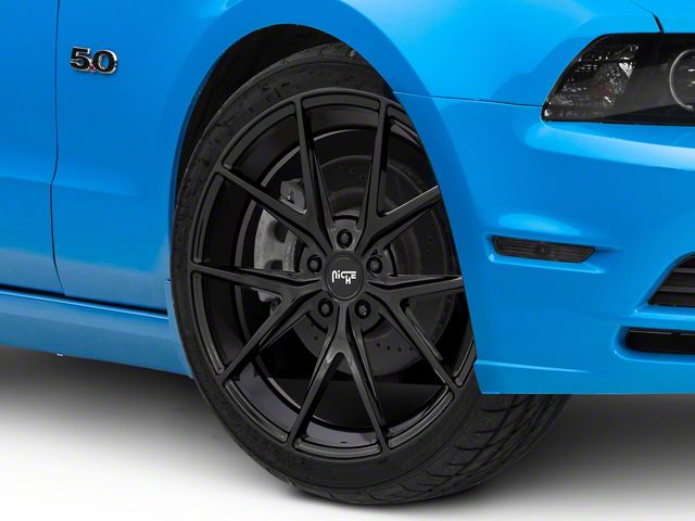 Niche Misano Gloss Black Wheel; 20x10 (10-14 Mustang)