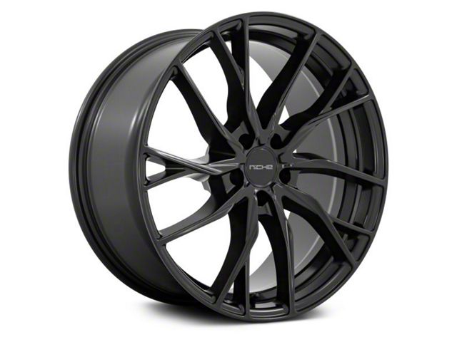 Niche Novara Matte Black Wheel; 20x9 (10-14 Mustang)