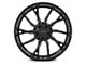 Niche Novara Matte Black Wheel; Rear Only; 20x10.5 (10-14 Mustang)