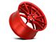 Niche Sector Candy Red Wheel; 20x9 (10-14 Mustang)