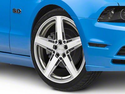 Niche Teramo Anthracite Brushed Face Tint Clear Wheel; 20x9; 35mm Offset (10-14 Mustang)