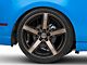 Niche Teramo Matte Black with Double Dark Tint Face Wheel; Rear Only; 20x11 (10-14 Mustang)