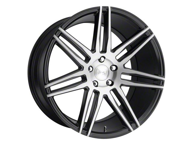 Niche Trento Gloss Black Brushed Wheel; 20x9 (10-14 Mustang)