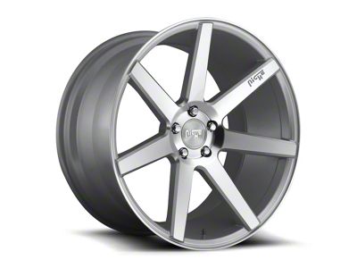 Niche Verona Gloss Silver Machined Wheel; 20x9 (10-14 Mustang)