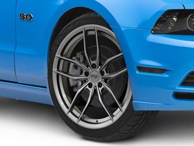 Niche Vosso Matte Anthracite Wheel; 20x9; 35mm Offset (10-14 Mustang)