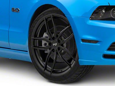 Niche Vosso Matte Black Wheel; 20x9 (10-14 Mustang)