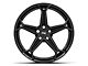 Niche Arrow Gloss Black Wheel; Rear Only; 20x10.5 (05-09 Mustang)