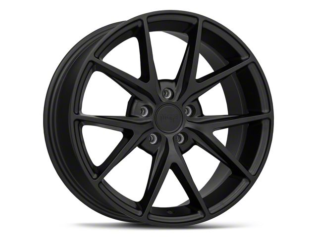 Niche Misano Matte Black Wheel; 18x8 (06-10 Charger)