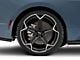 Niche Arrow Gloss Black with Brushed Face Wheel; Rear Only; 20x10.5 (2024 Mustang)