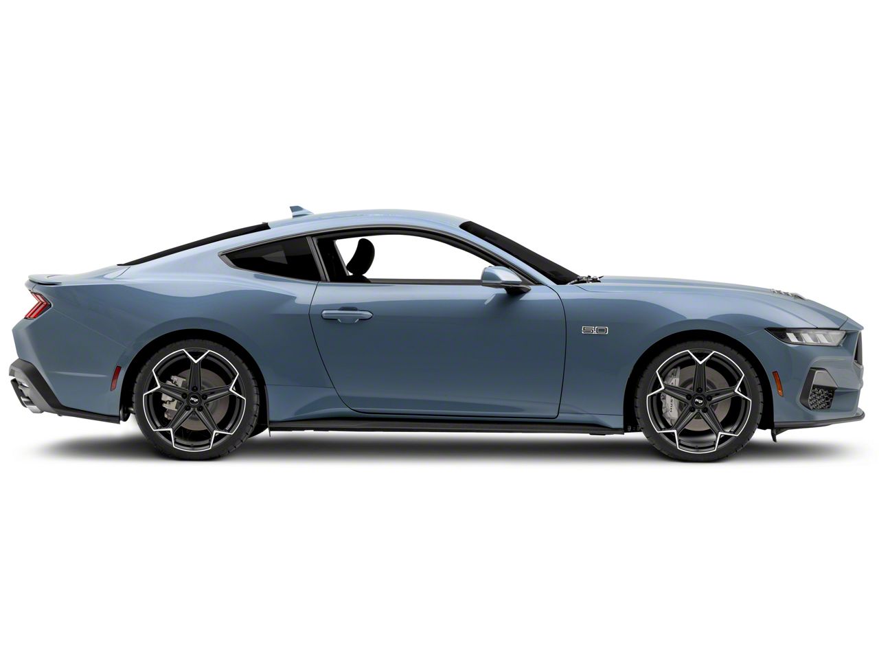 Niche Mustang Arrow Gloss Black with Brushed Face Wheel; Rear Only;  20x10.5; 40mm Offset M259200565+40 (24-25 Mustang) - Free Shipping