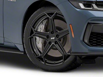 Niche Arrow Gloss Black Wheel; 20x9; 25mm Offset (24-25 Mustang)