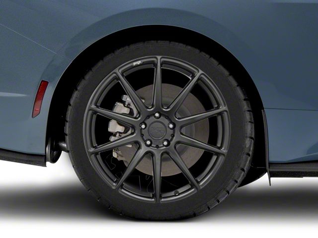 Niche Essen Matte Black Wheel; Rear Only; 19x10 (2024 Mustang)