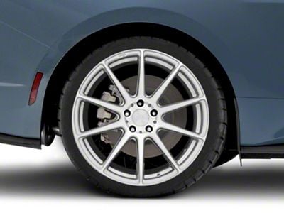 Niche Essen Silver Wheel; Rear Only; 20x10 (2024 Mustang)