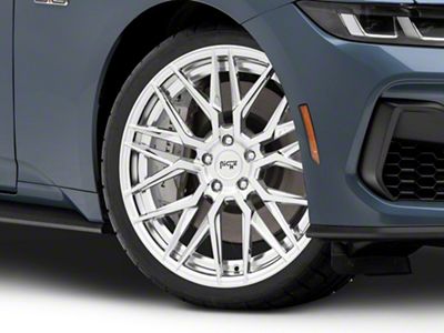 Niche Gamma Chrome Wheel; 20x9; 35mm Offset (24-25 Mustang)