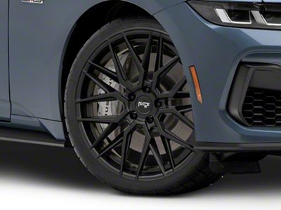 Niche Gamma Matte Black Wheel; 20x9; 35mm Offset (24-25 Mustang)