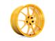 Niche Kanan Brushed Candy Gold Wheel; Rear Only; 20x10 (2024 Mustang)