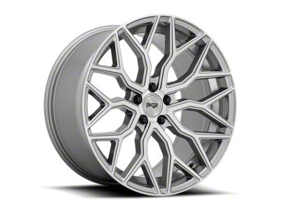 Niche Mazzanti Anthracite Brushed Tint Clear Wheel; 20x9; 35mm Offset (24-25 Mustang)