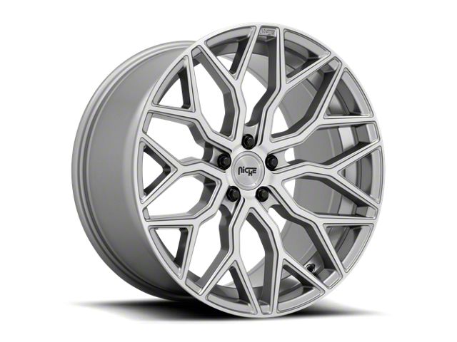 Niche Mazzanti Anthracite Brushed Tint Clear Wheel; 20x9 (2024 Mustang)