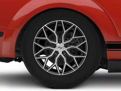 Niche Mazzanti Gloss Black Wheel; Rear Only; 20x10.5 (2024 Mustang)
