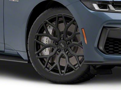 Niche Mazzanti Matte Black Wheel; 19x9.5; 35mm Offset (24-25 Mustang)