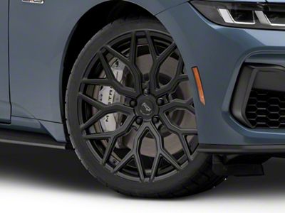 Niche Mazzanti Matte Black Wheel; 20x9; 35mm Offset (24-25 Mustang)