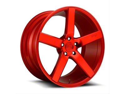 Niche Milan Candy Red Wheel; 20x8.5; 35mm Offset (24-26 Mustang)